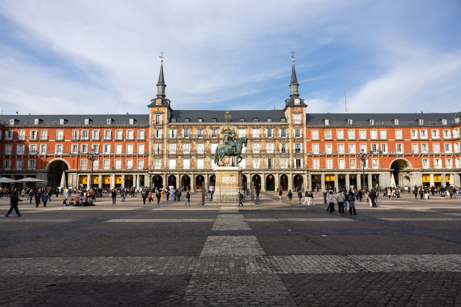 Plaza Mayor in Madrid, Spain