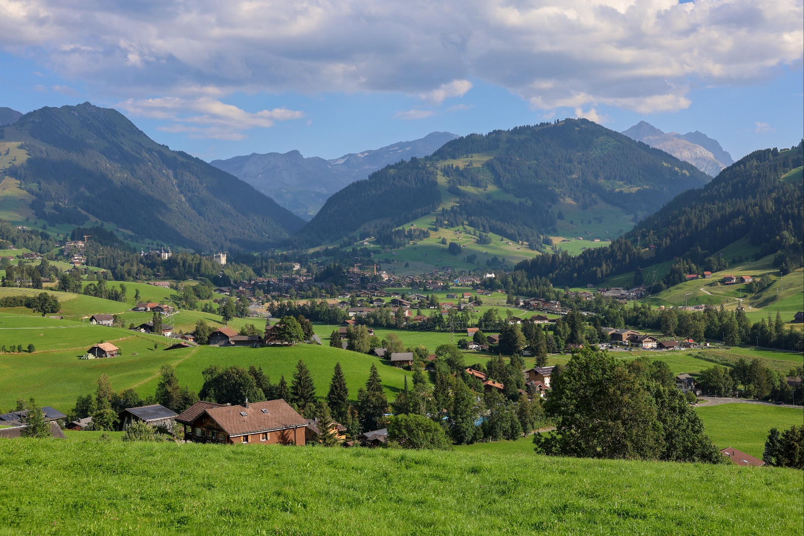 Alpine road in Italy
